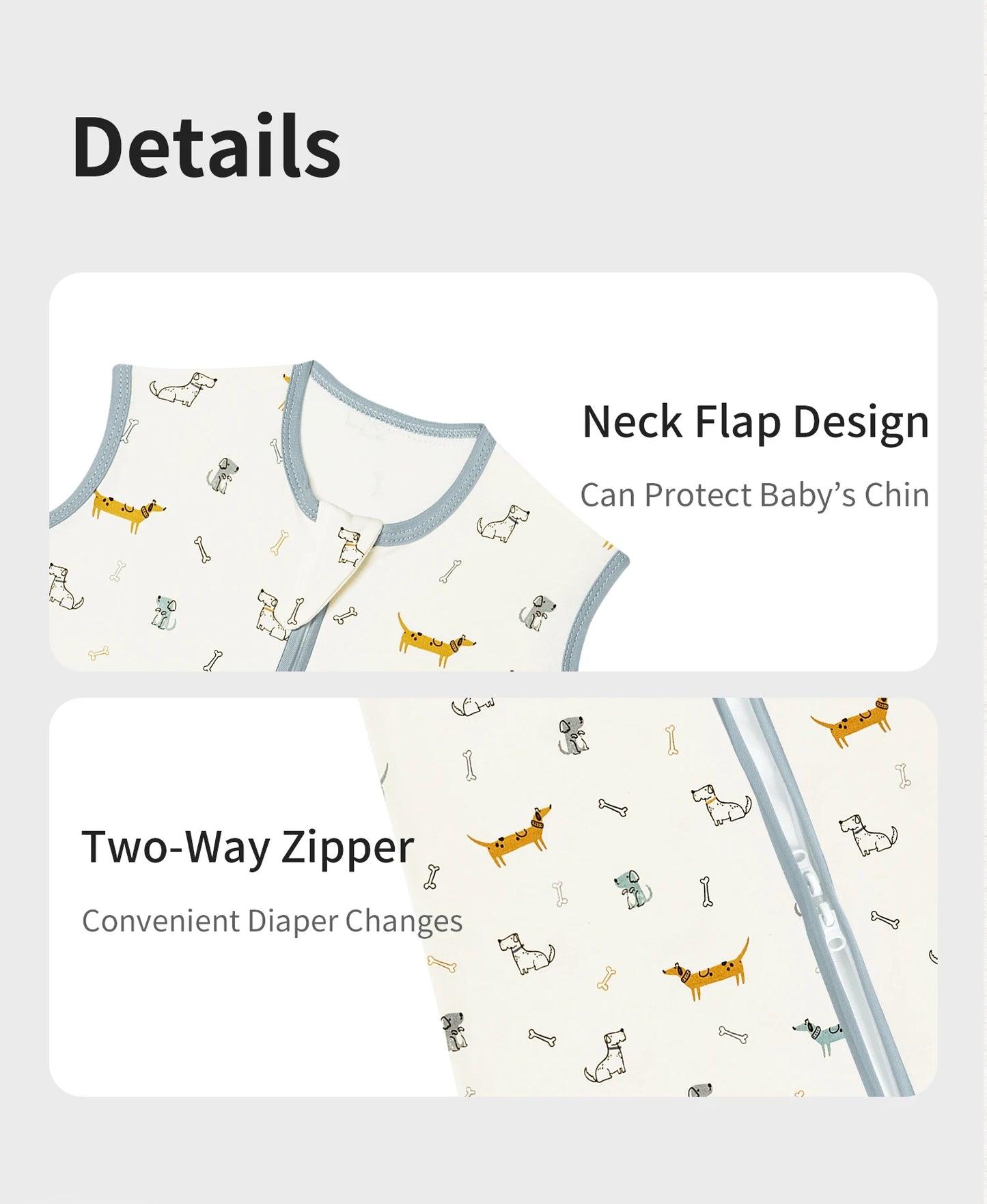 Saco-cama infantil INSULAR, colete, manta anti-susto para bebé, saco-cama anti-pontapé, algodão classe A, primavera, verão e outono.