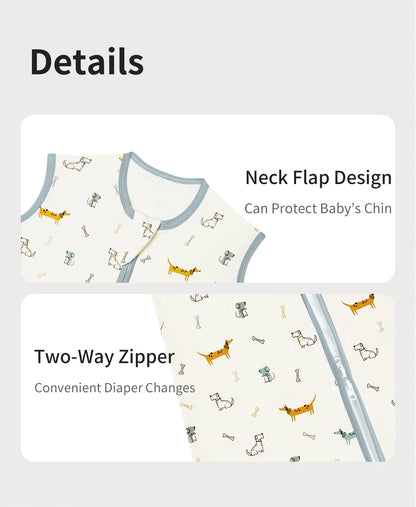 Saco-cama infantil INSULAR, colete, manta anti-susto para bebé, saco-cama anti-pontapé, algodão classe A, primavera, verão e outono.